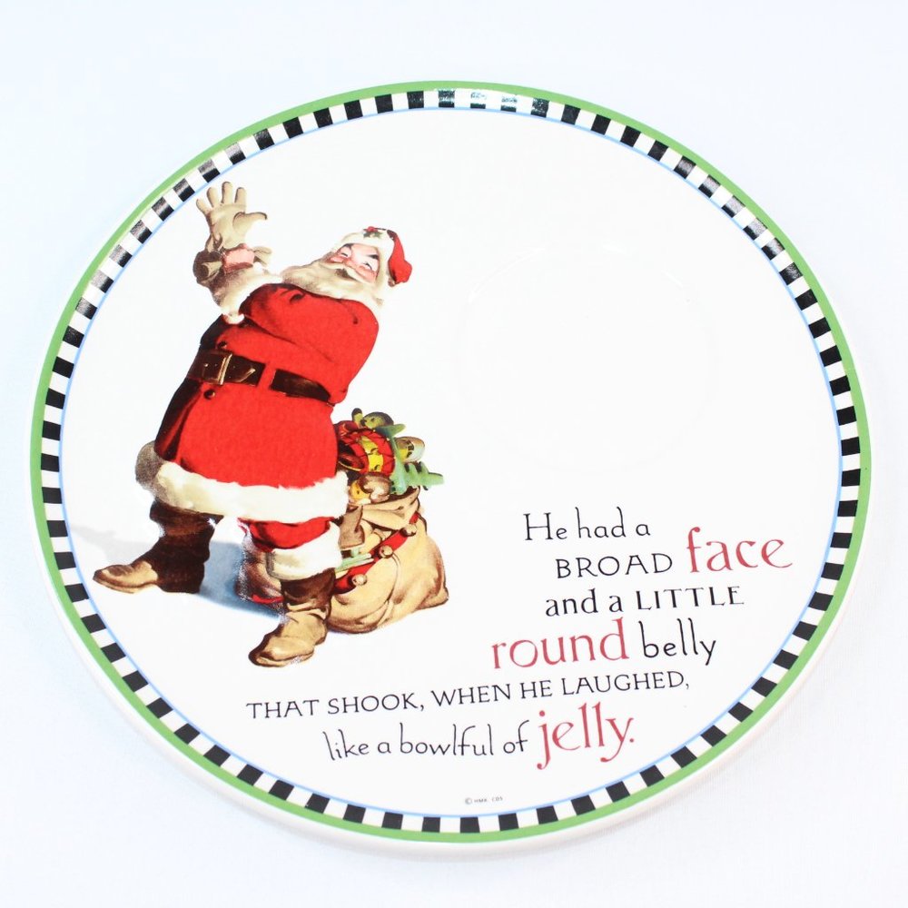 Hallmark Santa Claus Cookie Plate And Mug Set - Picture 5 of 12